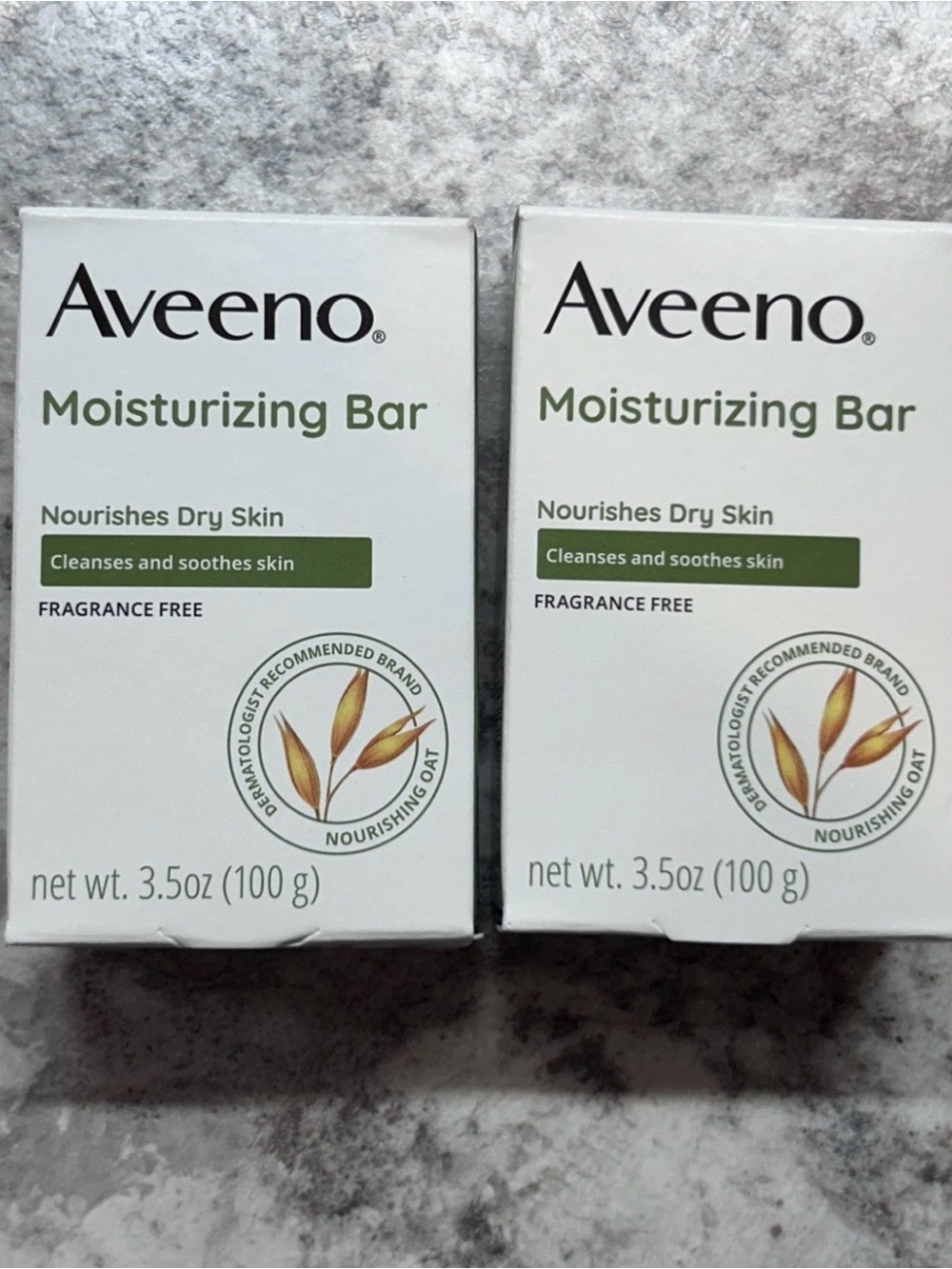 Aveeno Moisturizing Bar for Dry Skin - White, Fragrance Free